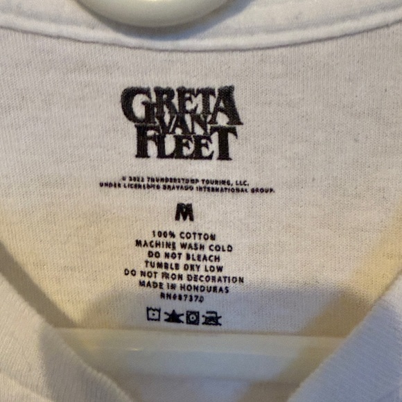 Greta Van Fleet Dreams In Gold Tour LS Tee - Picture 2 of 5